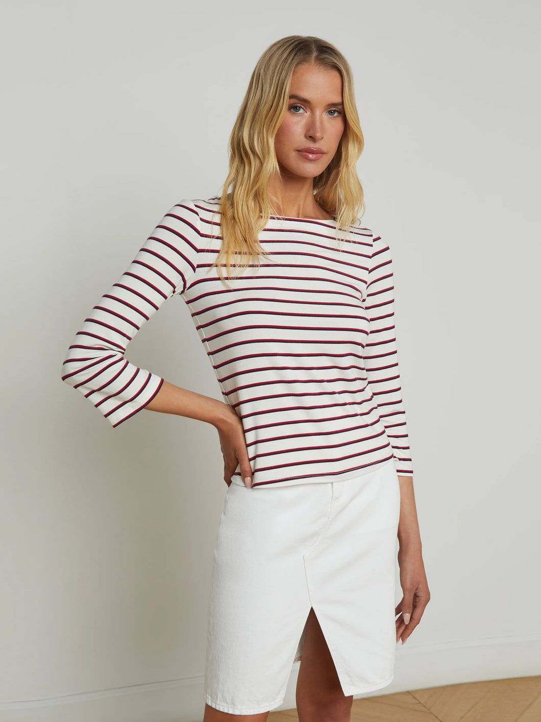 L'agence Lucille Boatneck Top