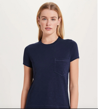 Load image into Gallery viewer, Goldie  Running Stitch Pocket Tee
