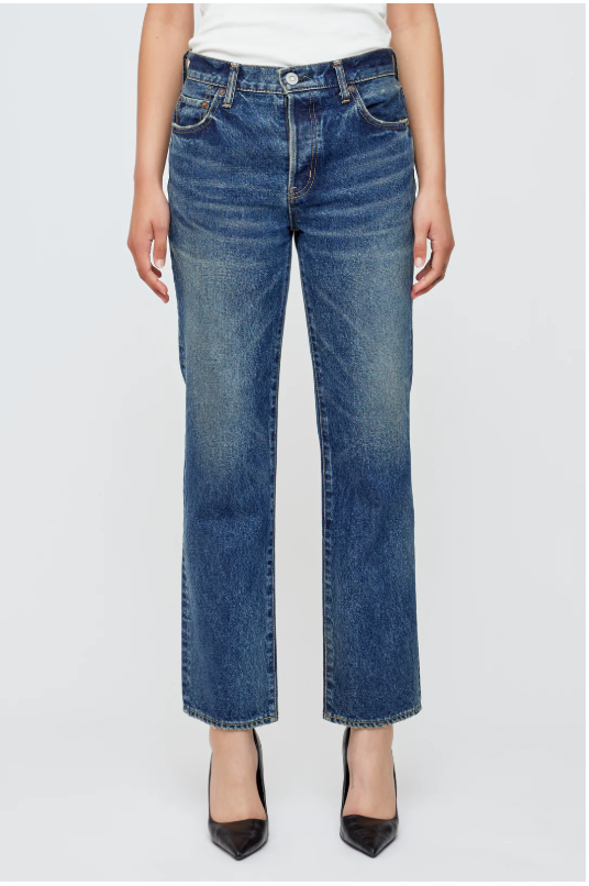 Moussy Bardin Straight Leg Jean