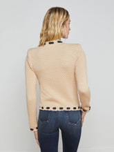 Load image into Gallery viewer, L&#39;agence Astor Contrast Trim Cardi
