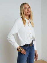 Load image into Gallery viewer, L&#39;AGENCE Ellery Long Sleeve Blouse
