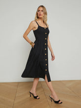 Load image into Gallery viewer, L&#39;AGENCE Esmeralda Sleeveless Midi Dress
