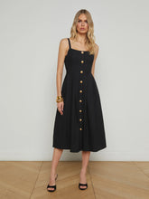 Load image into Gallery viewer, L&#39;AGENCE Esmeralda Sleeveless Midi Dress
