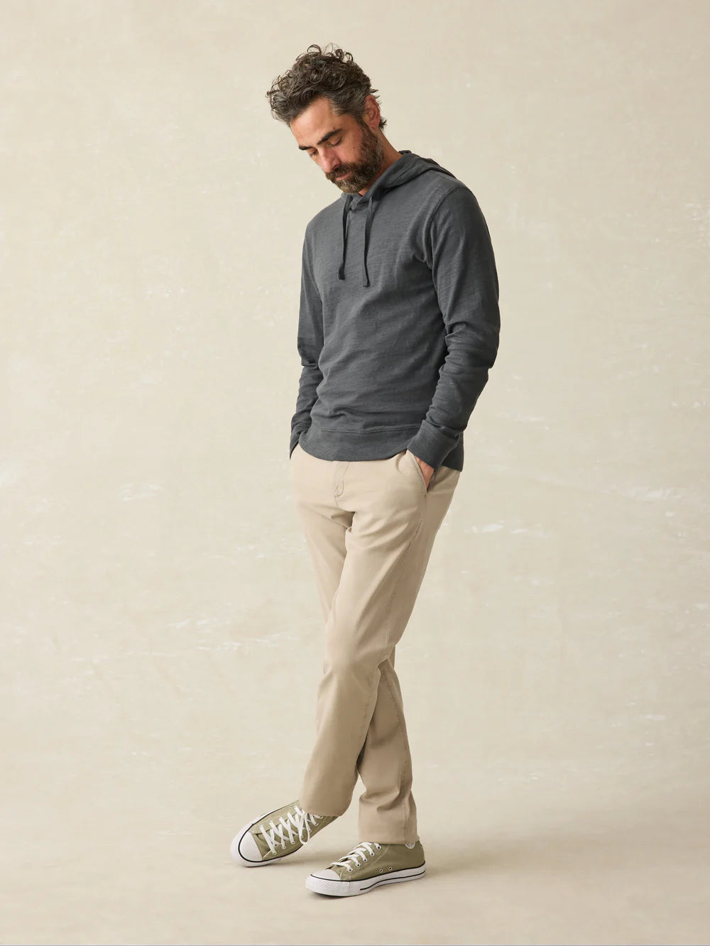 FAHERTY Sunwashed Slub Hoodie