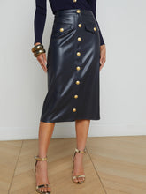 Load image into Gallery viewer, L&#39;agence Milann Vegan Leather Skirt
